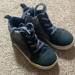 Kids Navy Blue Sneakers